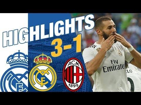 Real Madrid - AC Milan LIVE: Score, goals and highlights from Rose